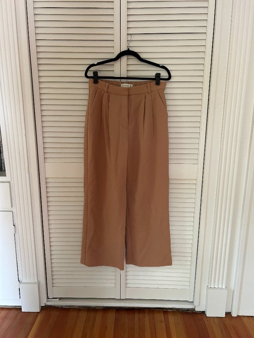 Curve Love Abercrombie & Fitch Camel Trousers